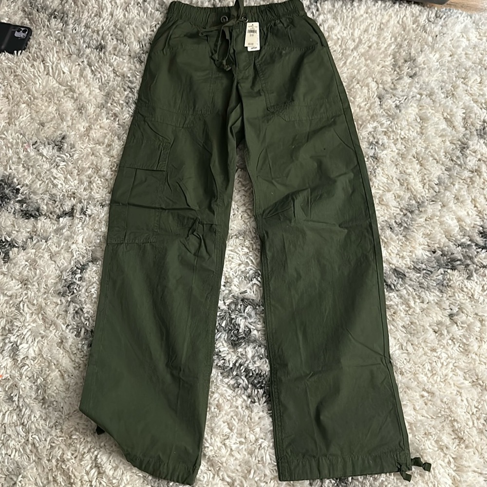 Aerie baggie avenue cargo pants nwt xxs